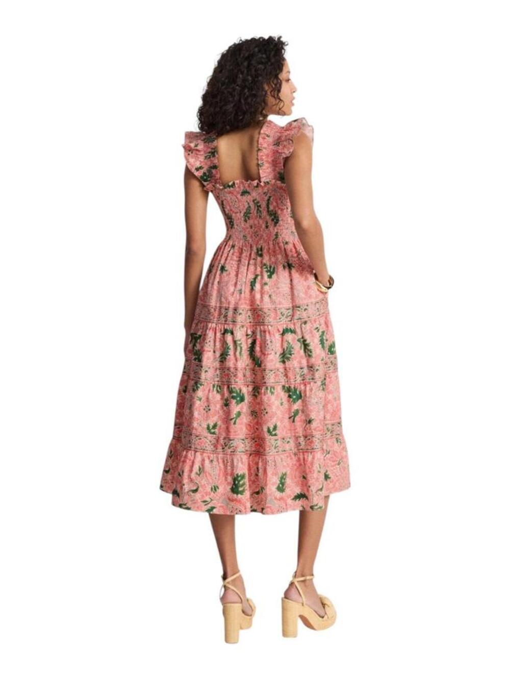 Hill House Home Pink Floral Ellie Nap Dress in size M. - Picture 2 of 9